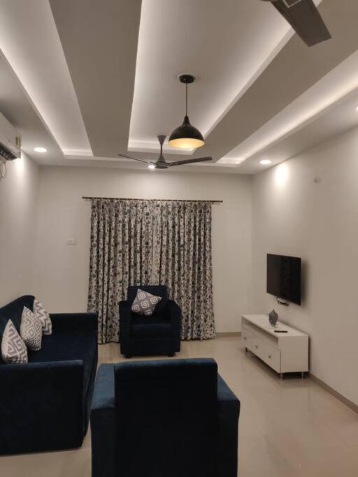 Chillx Comfort Stay 2Bhk Luxury Apt Arpora Luaran gambar